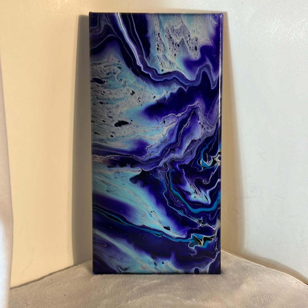 Acrylic pour painting